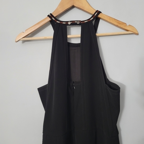 Yigal Azrouel Black Shell Embroidery Crepe Giorgio Dress NWT - Picture 10 of 12